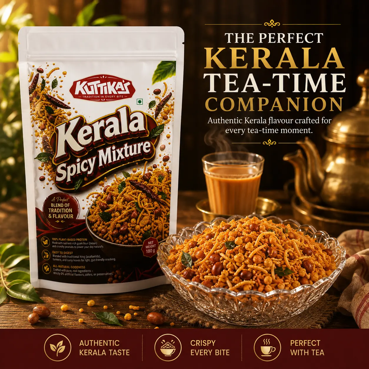 KUTTIKA'S mixture with tea